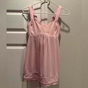 Lululemon Athletica Pink Tank Top